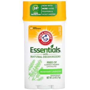 Arm & Hammer Essential Fresh Rosemary Lavender Deodorant (واسع) 71 جم