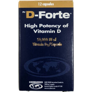 D-Forte 50000iu cap 12s