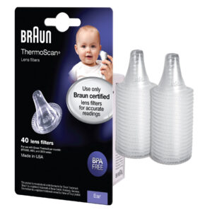 Braun ear thermometer cap, 40 pieces