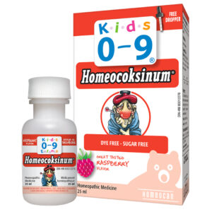 Homeocan Kids Flu Buster Homeocoksinum Oral Solution نكهة التوت (0-9 سنوات) - خالٍ من الصبغة وخالي من السكر 25 مل
