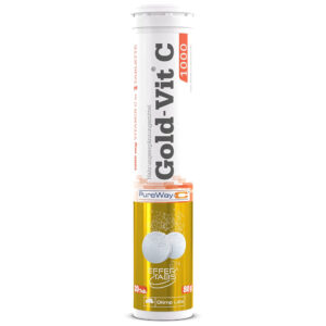 أقراص فوارة من Olimp Labs Gold Vitamin C 1000mg ، 20 قطعة