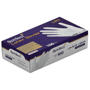 قفازات اللاتكس Opti Tect