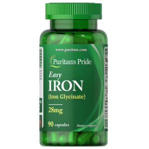 Puritan's Pride Easy Iron 28 مجم 90 كبسولة