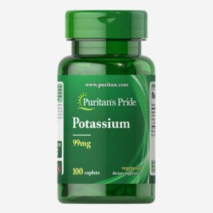 Puritan's Pride Potassium (99 مجم) ، 100 كبسولة