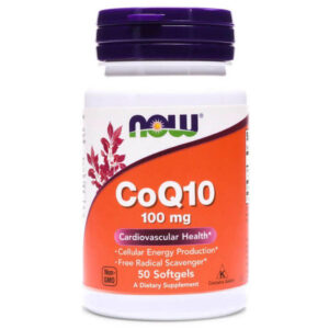 الآن Coq10 100 Mg 50 Softgels