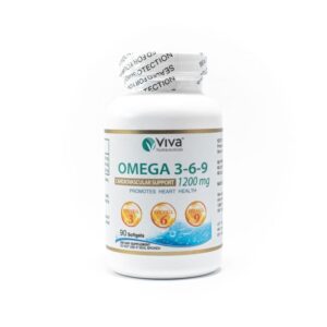 Viva Omega 3-6-9 Softgels (1200 mg), 90 Gels