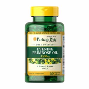 Puritan Pieces Pride Evening Primrose Oil 1300 mg 60 Pieces